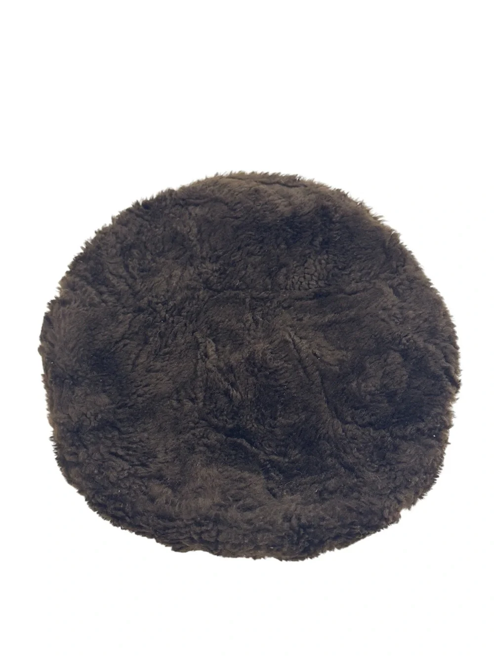 HEASLIP Brown Faux Fur Beret Hat Adjustable Winter Soft Plush Cap Made in Canada